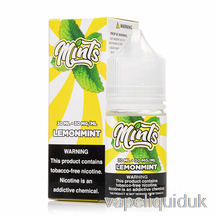 Lemonmint Salts - Mints Vape Co - 30mL 30mg Vape Liquid